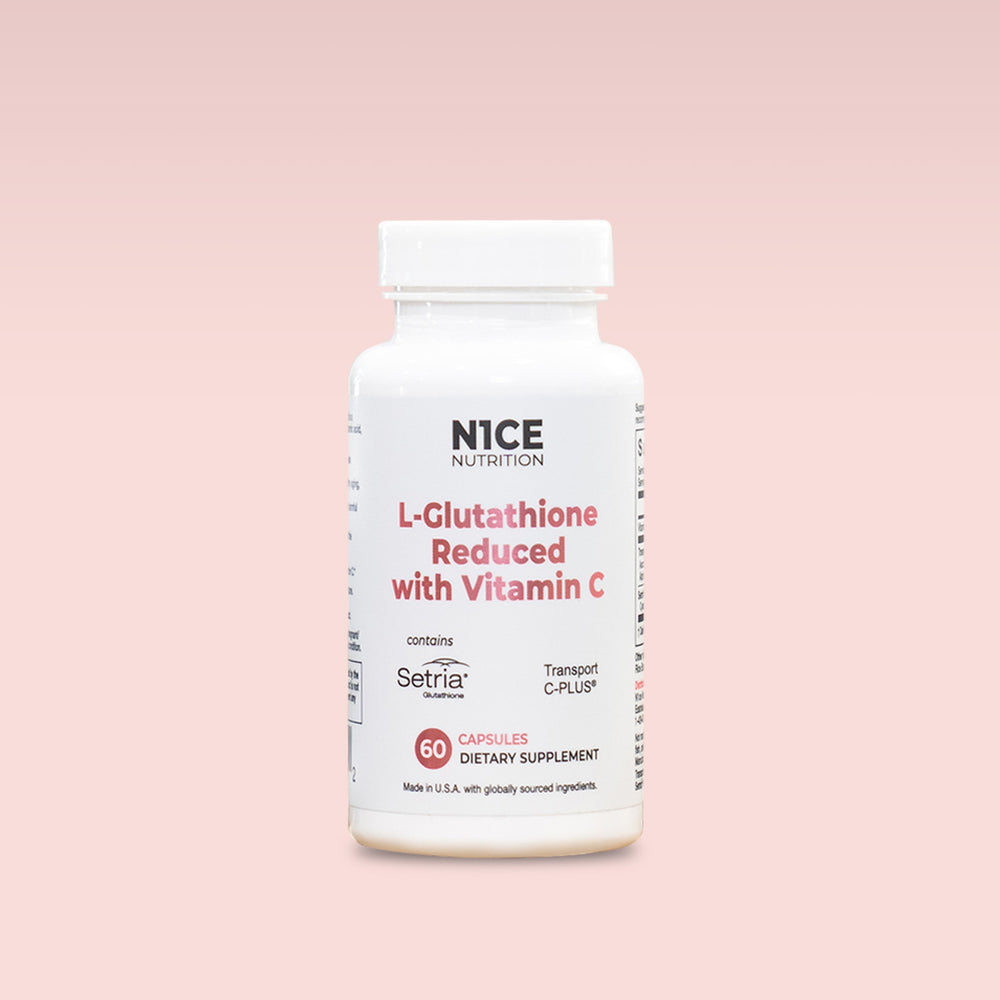 N1CE Nutrition L-Glutathione Reduced With Vitamin C- BACK IN STOCK, GET YOURS NOW!