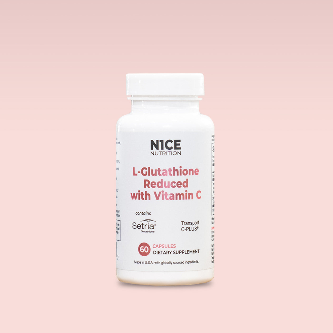 
                  
                    N1CE Nutrition L-Glutathione Reduced With Vitamin C
                  
                